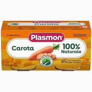 Plasmon omogenizzato carota 2x80g